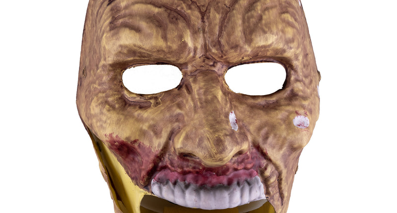 e-carnavalskleding-SYK Masker zombie met bewegende kaak