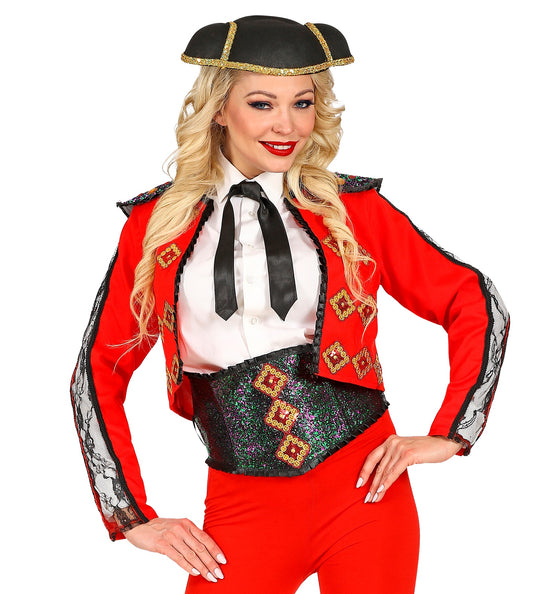 e-carnavalskleding-SYK Matador pak voor dames