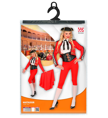 e-carnavalskleding-SYK Matador pak voor dames