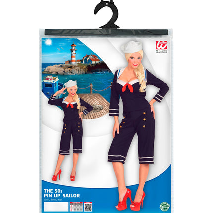 e-carnavalskleding-SYK Matroos kostuum dames retro
