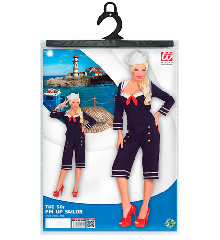 e-carnavalskleding-SYK Matroos kostuum dames retro