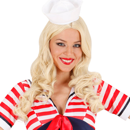e-carnavalskleding-SYK Matrozen muts mini Tini dames
