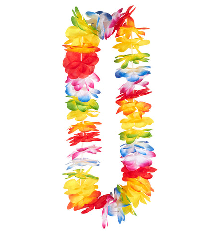 e-carnavalskleding-SYK Meerkleurige Hawaii ketting Bo