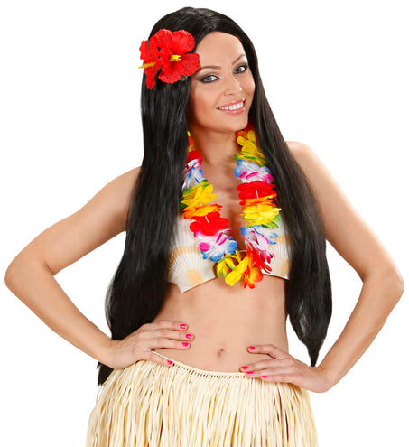 e-carnavalskleding-SYK Meerkleurige Hawaii ketting Bo