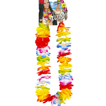 e-carnavalskleding-SYK Meerkleurige Hawaii ketting Bo