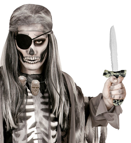 e-carnavalskleding-SYK Mes halloween met schedels