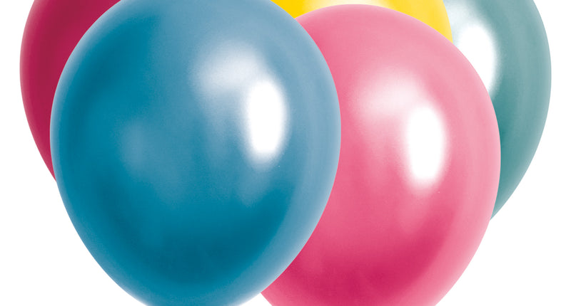 e-carnavalskleding-SYK Metallic gekleurde ballonnen 40st