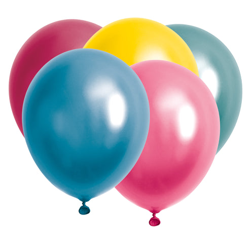 e-carnavalskleding-SYK Metallic gekleurde ballonnen 40st