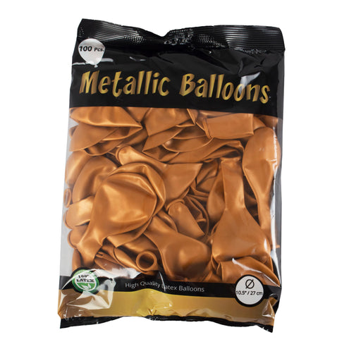 e-carnavalskleding-SYK Metallic gouden ballonnen