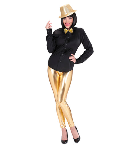 e-carnavalskleding-SYK Metallic gouden strikjes voor party's