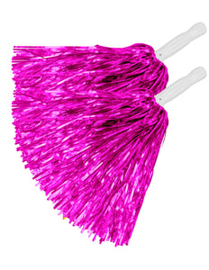 e-carnavalskleding-SYK Metallic pompons set roze