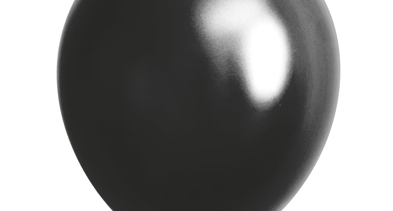 e-carnavalskleding-SYK Metallic zwarte ballonnen 40st
