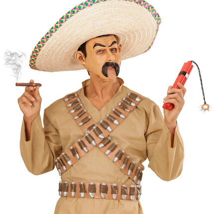 e-carnavalskleding-SYK Mexicaans gezichtsmasker