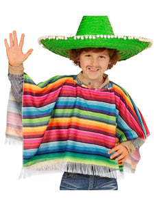 e-carnavalskleding-SYK Mexicaanse poncho kinderen