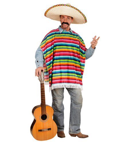 e-carnavalskleding-SYK Mexicaanse poncho volwassenen
