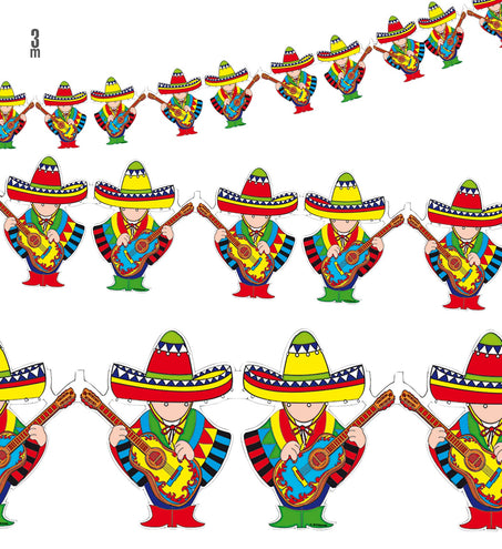 e-carnavalskleding-SYK Mexicaanse slinger 3 meter