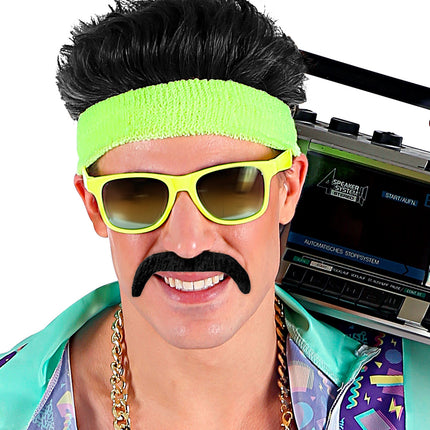 e-carnavalskleding-SYK Mexicaanse snor Macho zwart