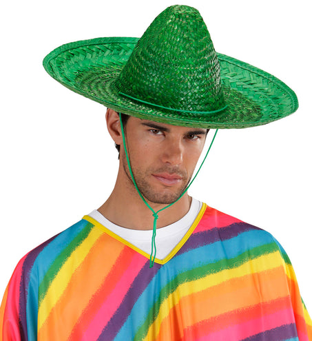 e-carnavalskleding-SYK Mexicaanse sombrero groen