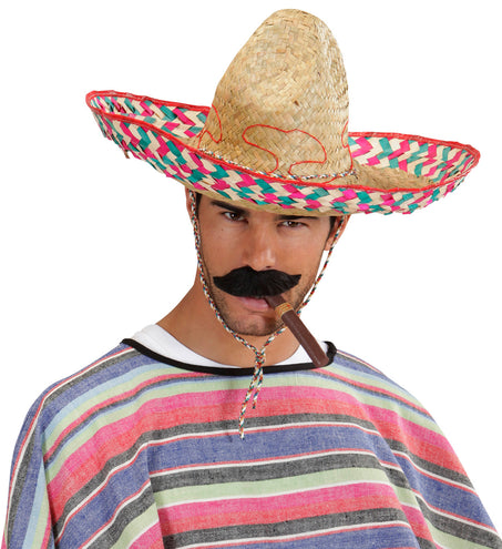 e-carnavalskleding-SYK Mexicaanse sombrero multi
