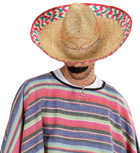 e-carnavalskleding-SYK Mexicaanse sombrero multi