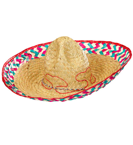 e-carnavalskleding-SYK Mexicaanse sombrero multi