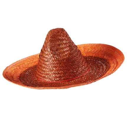 e-carnavalskleding-SYK Mexicaanse sombrero oranje