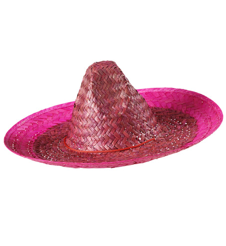 e-carnavalskleding-SYK Mexicaanse sombrero roze