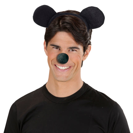 e-carnavalskleding-SYK Mickey mouse muis oren