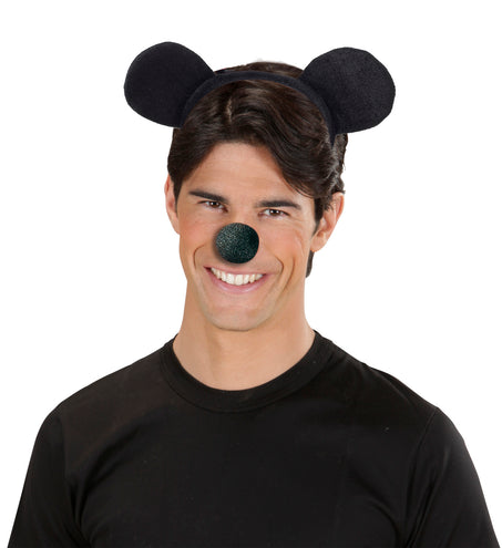 e-carnavalskleding-SYK Mickey mouse muis oren