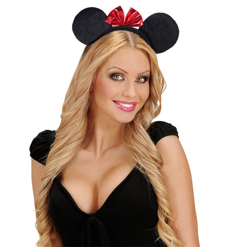 e-carnavalskleding-SYK Minnie muis oren metallic