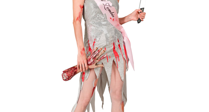 e-carnavalskleding-SYK Miss World zombie jurk voor Halloween
