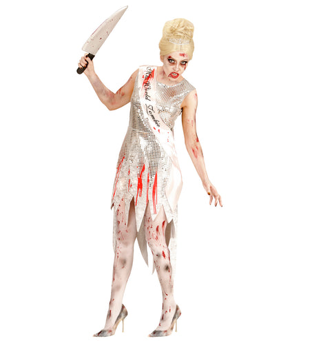 e-carnavalskleding-SYK Miss World zombie jurk voor Halloween