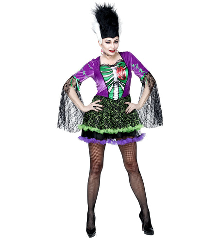 e-carnavalskleding-SYK Monster bruidje Lizzy dames