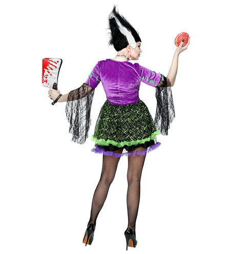 e-carnavalskleding-SYK Monster bruidje Lizzy dames