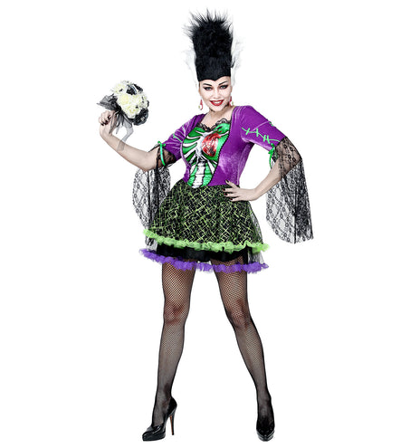 e-carnavalskleding-SYK Monster bruidje Lizzy dames