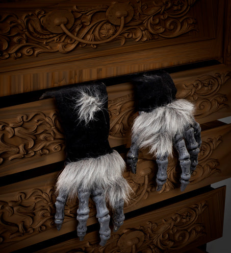 e-carnavalskleding-SYK Monster handen met vacht