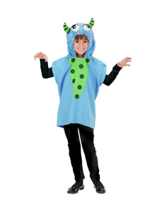 e-carnavalskleding-SYK Monster pak kind blauw groen