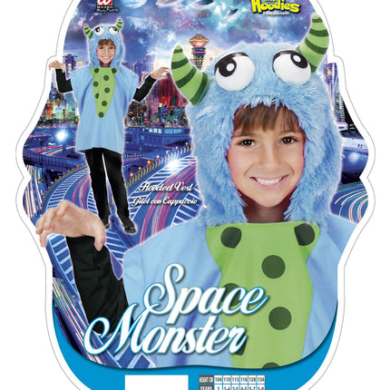 e-carnavalskleding-SYK Monster pak kind blauw groen