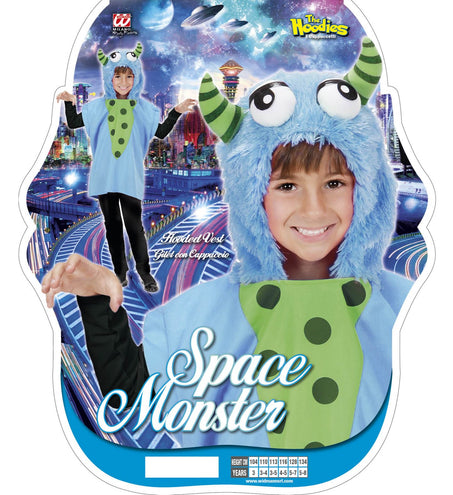 e-carnavalskleding-SYK Monster pak kind blauw groen