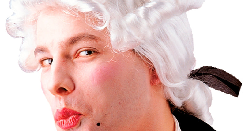 e-carnavalskleding-SYK Mozart pruik koloniale man
