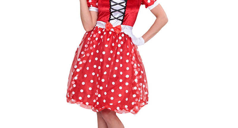 e-carnavalskleding-SYK Muizen jurk Minnie dames