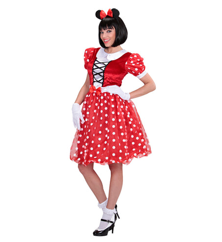 e-carnavalskleding-SYK Muizen jurk Minnie dames