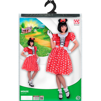 e-carnavalskleding-SYK Muizen jurk Minnie dames