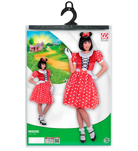 e-carnavalskleding-SYK Muizen jurk Minnie dames
