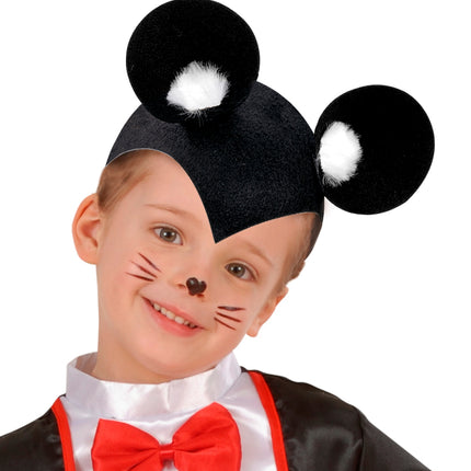 e-carnavalskleding-SYK Muizen oren cape Mickey
