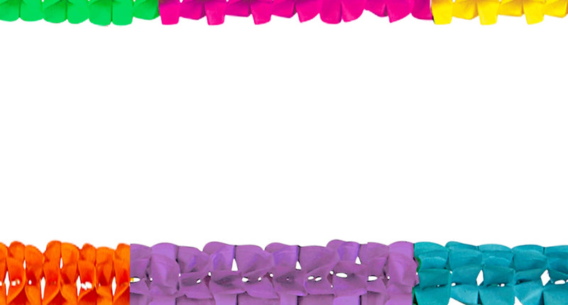 e-carnavalskleding-SYK Multi color feestslingers
