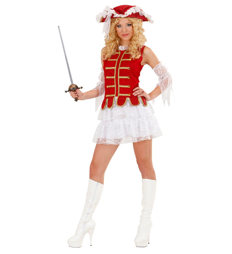 e-carnavalskleding-SYK Musketierspak Eline dames