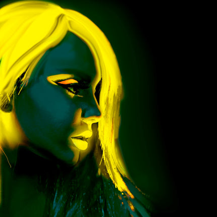 e-carnavalskleding-SYK Neon aqua schmink geel in tube