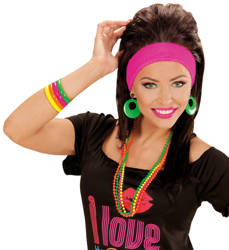 e-carnavalskleding-SYK Neon armbanden set disco