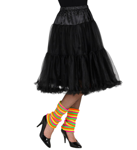 e-carnavalskleding-SYK Neon beenwarmers regenboog